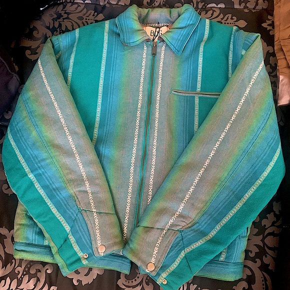 UO BDG Brushed Stripe Work Jacket - Picture 3 of 7